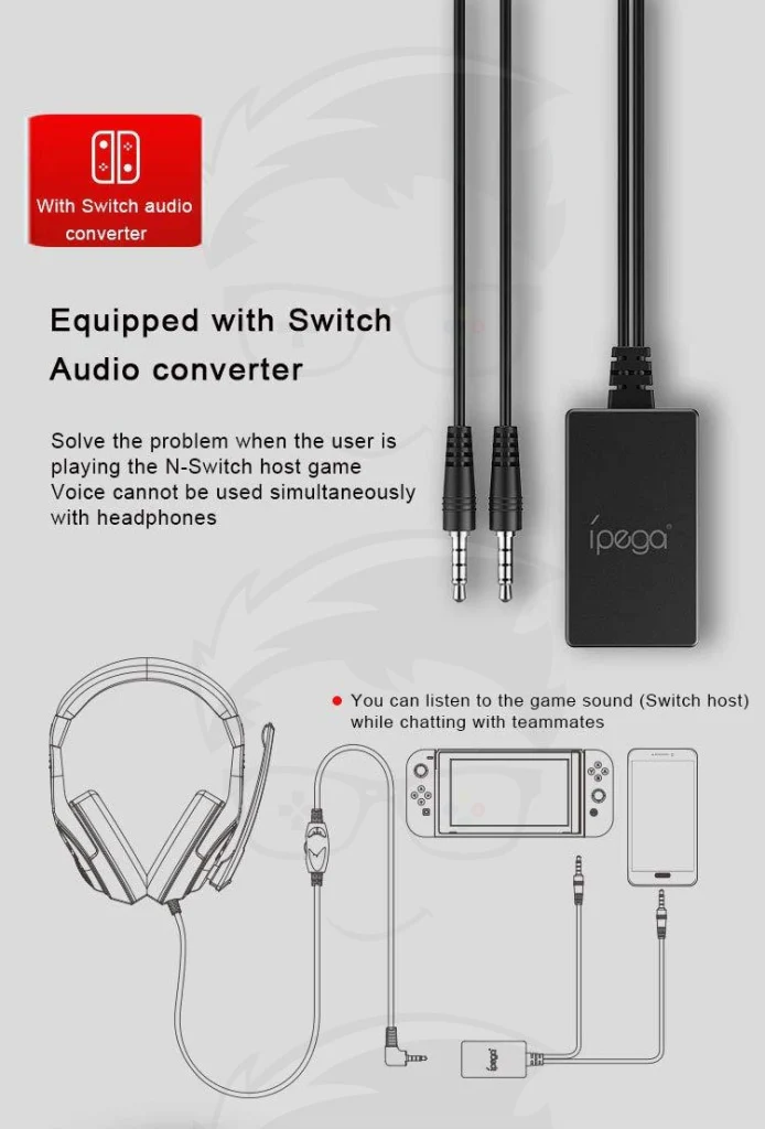 Ipega PG-R001 Gaming Switch Headset - Image 2