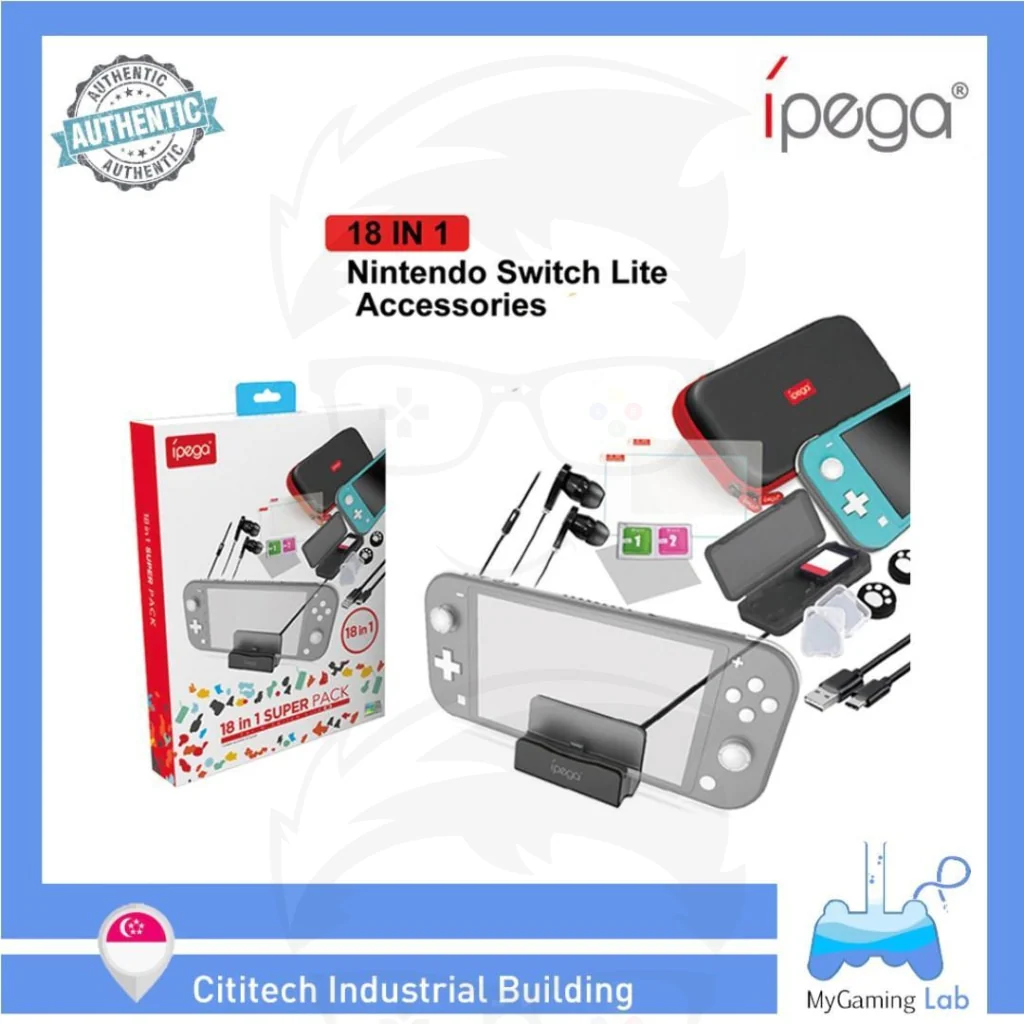 ipega PG-SL002 18-in-1 Gamepad Controller Accessory Kit for NS Switch Lite - Image 4