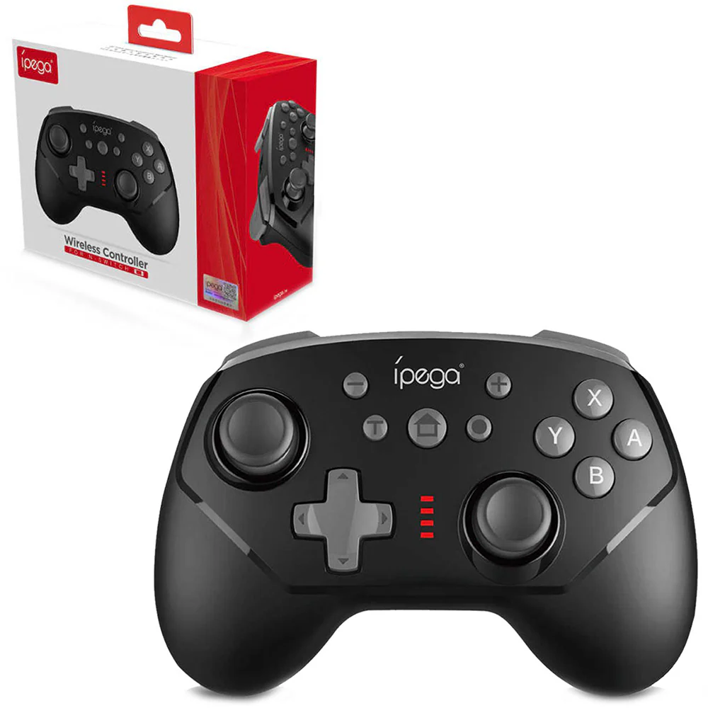 iPega Wireless Gamepad for Nintendo Switch Six-axis Vibrating Game Controller Ergonomic NS Switch Pro Joystick