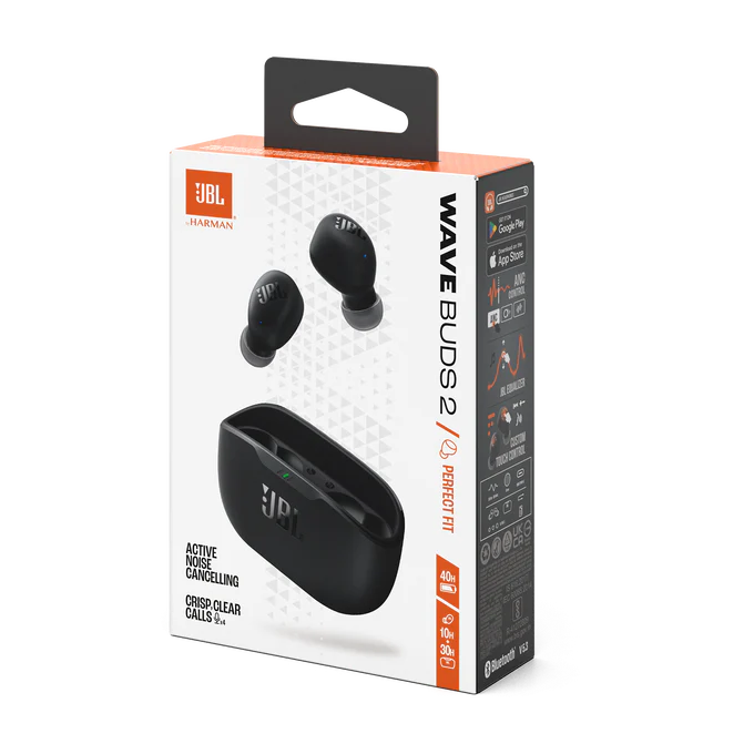 JBL BUDS 2 TWS - Black / White - Image 2
