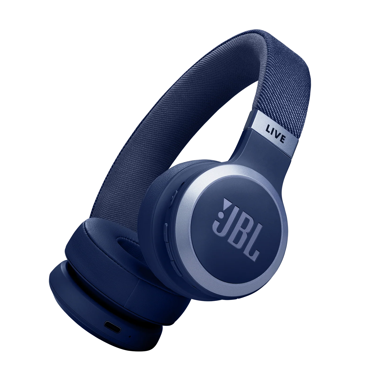 JBL Live 670NC Wireless On-Ear Headset - Blue