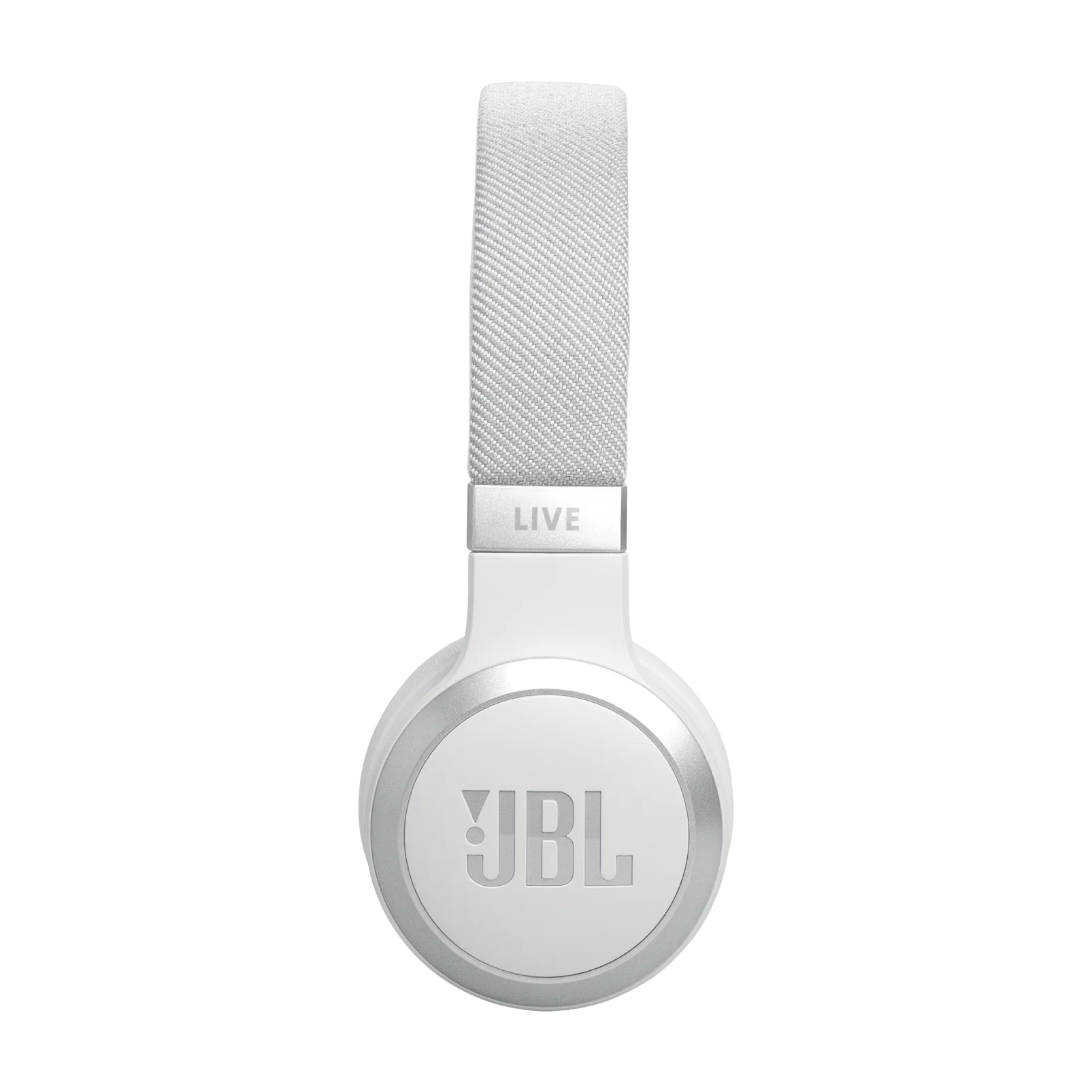 JBL Live 670NC Wireless On-Ear Headset - White - Image 6