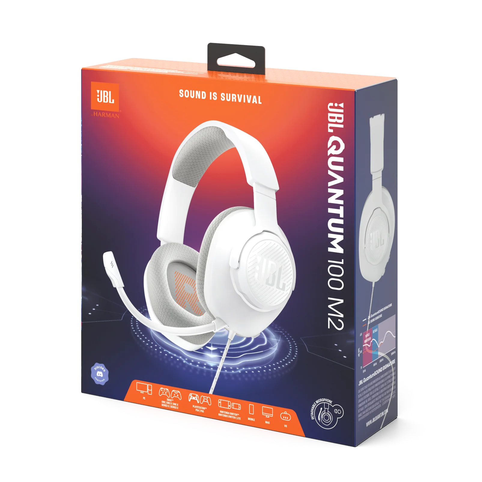 JBL Quantum 100 M2 Wired Gaming Headset - Image 6