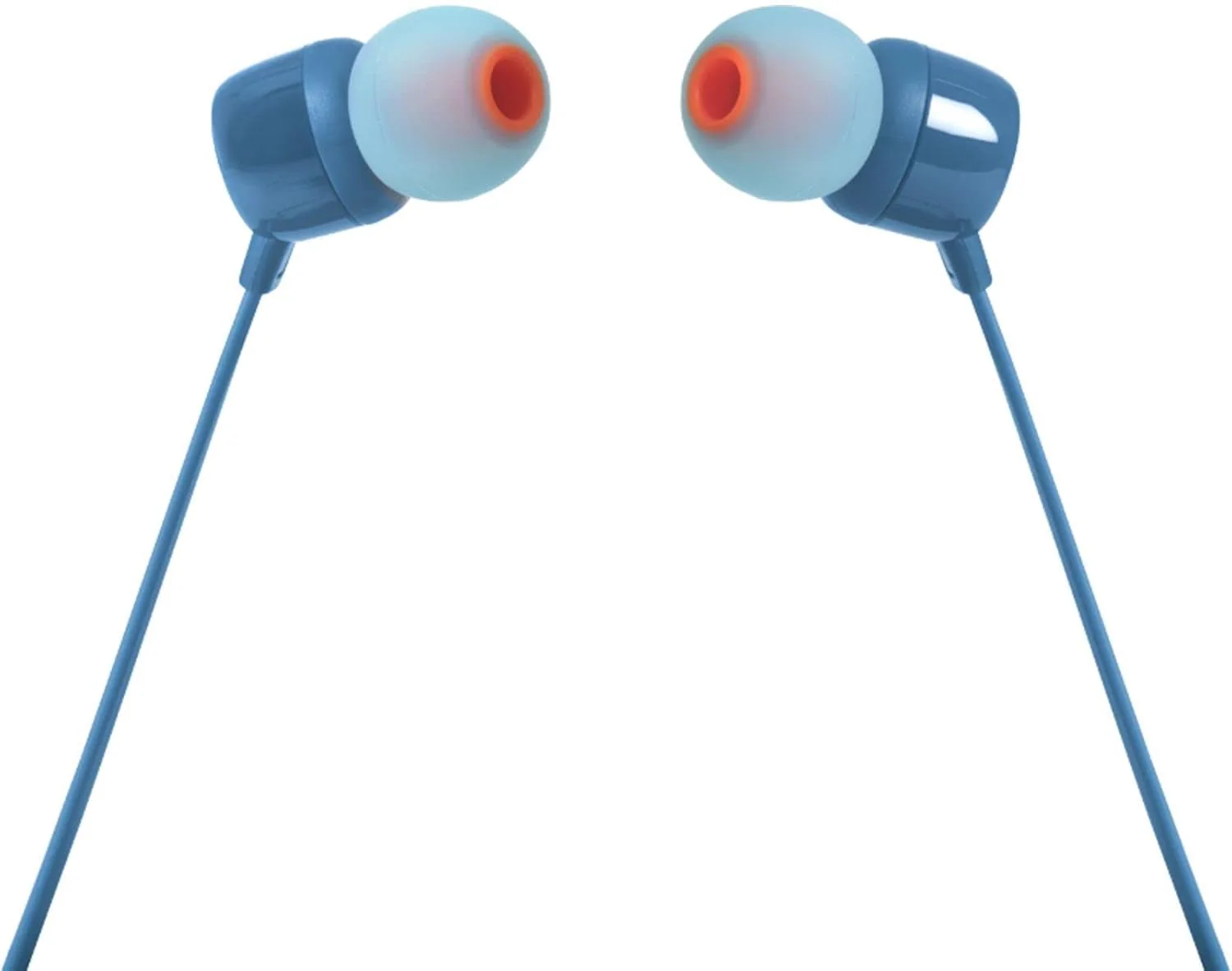 JBL TUNE 110 Wired Earbuds - BLUE - Image 3
