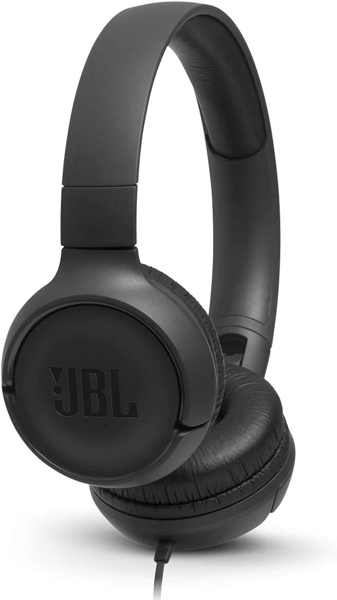 JBL Tune 500 - Wired headphones, JBL Pure Bass Sound BLACK HEADSET