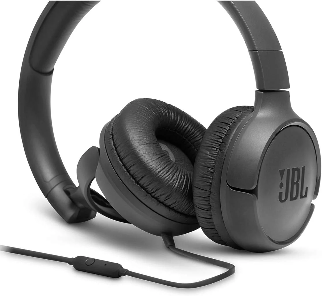 JBL Tune 500 - Wired headphones, JBL Pure Bass Sound BLACK HEADSET - Image 4