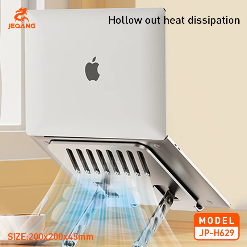 JEQANG JP-629 Alloy PC Stand Customizable 360° Rotation - Image 3