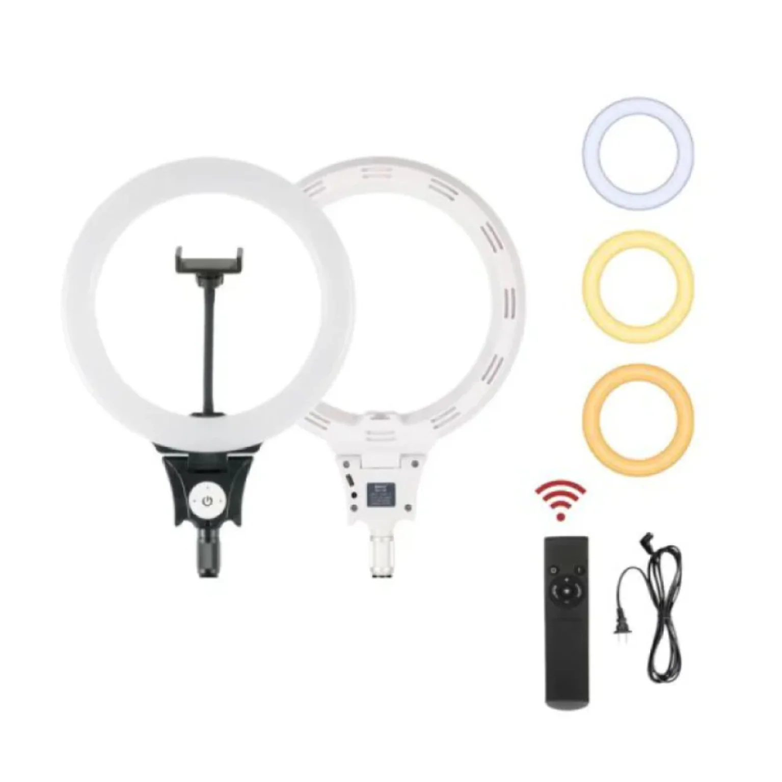 Jmary 12 Inch Selfie Ring Light With Remote & Stand - Black - Image 3