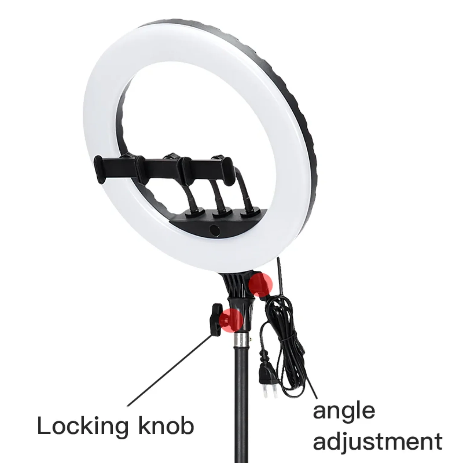 Jmary 14 Inch Selfie Ring Light - Black - Image 3