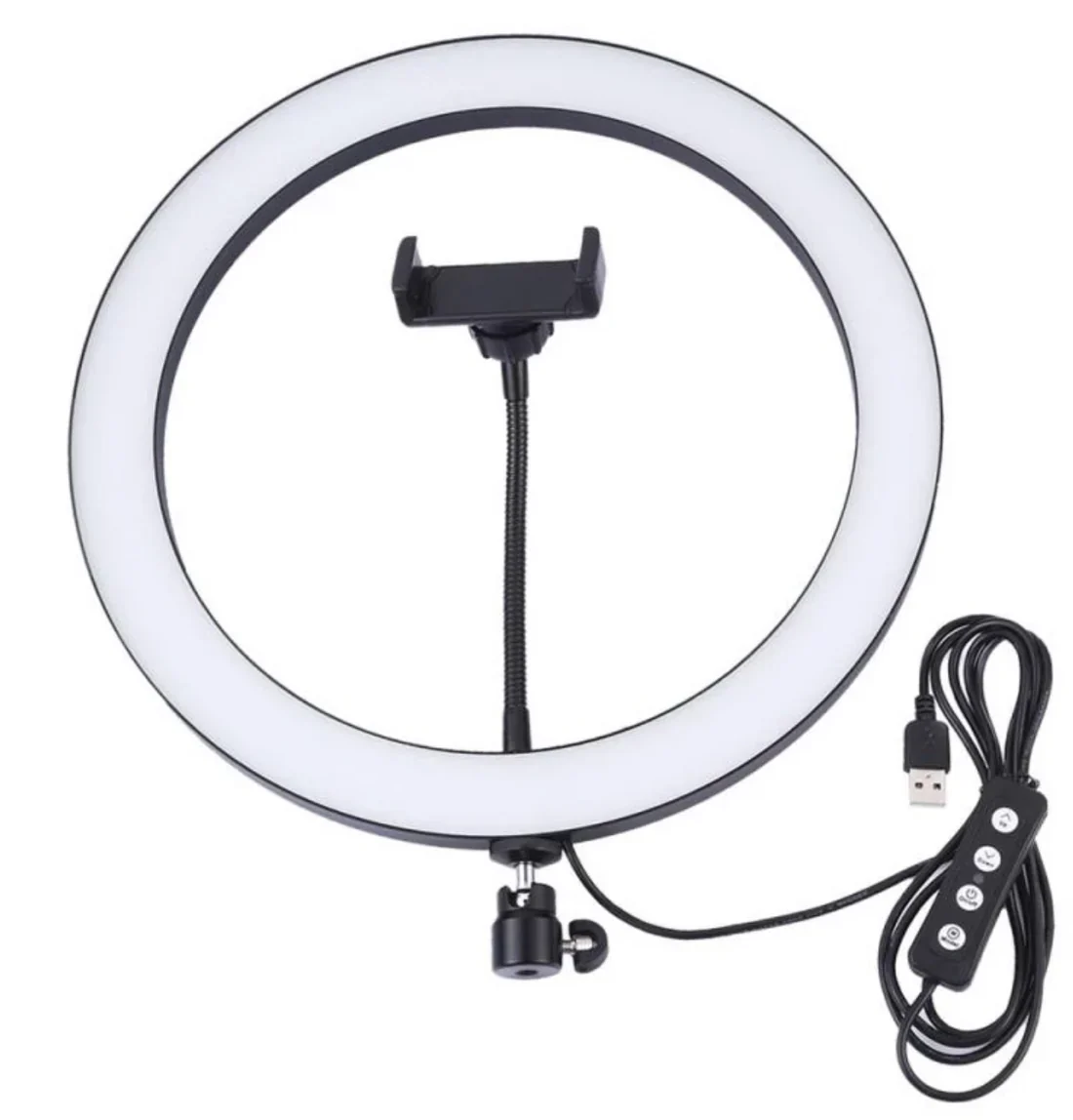 Jmary Ring Light with stand - Black - Image 2