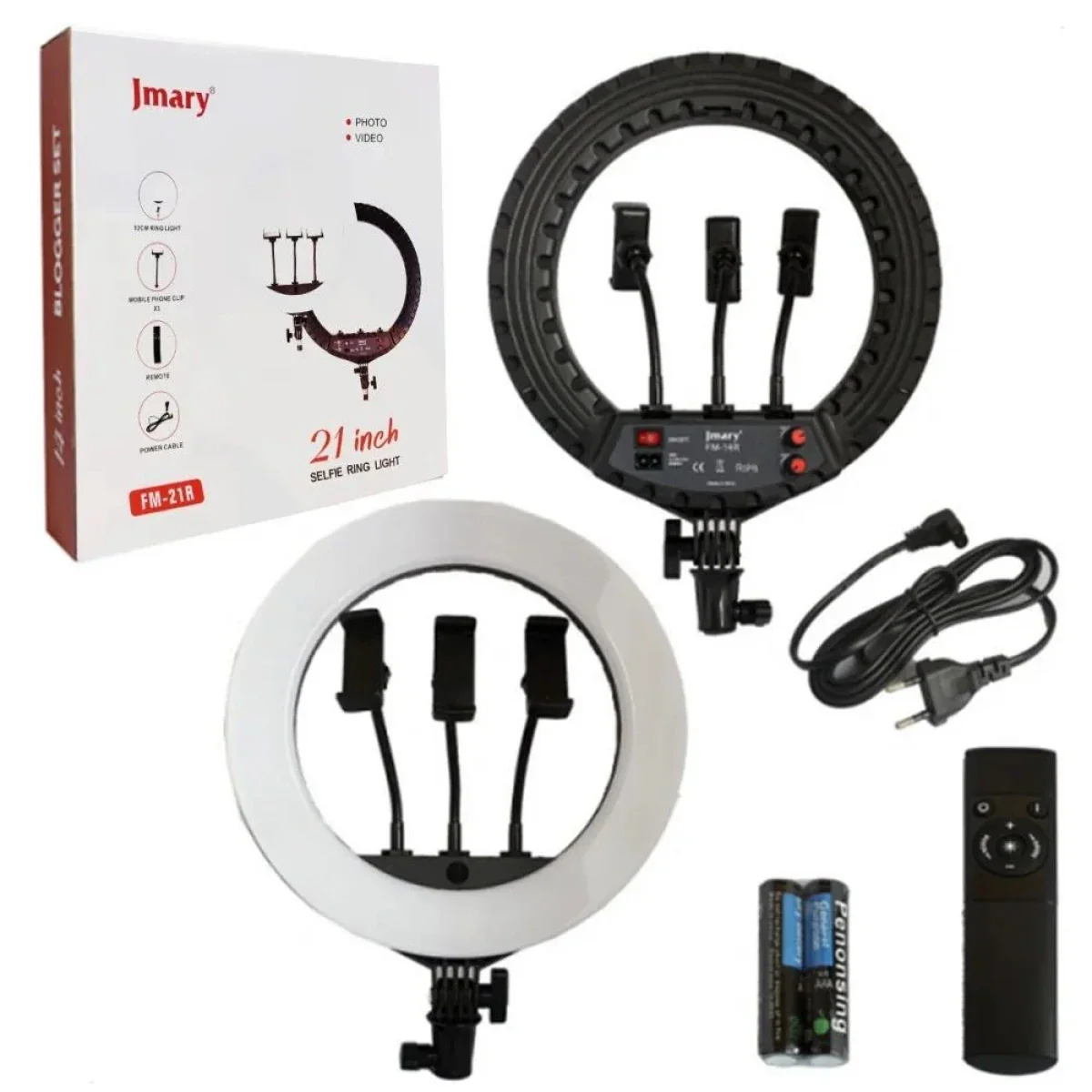 Jmary Selfie FM-21R Ring Light 21 Inch With Remote, 72W - Image 4
