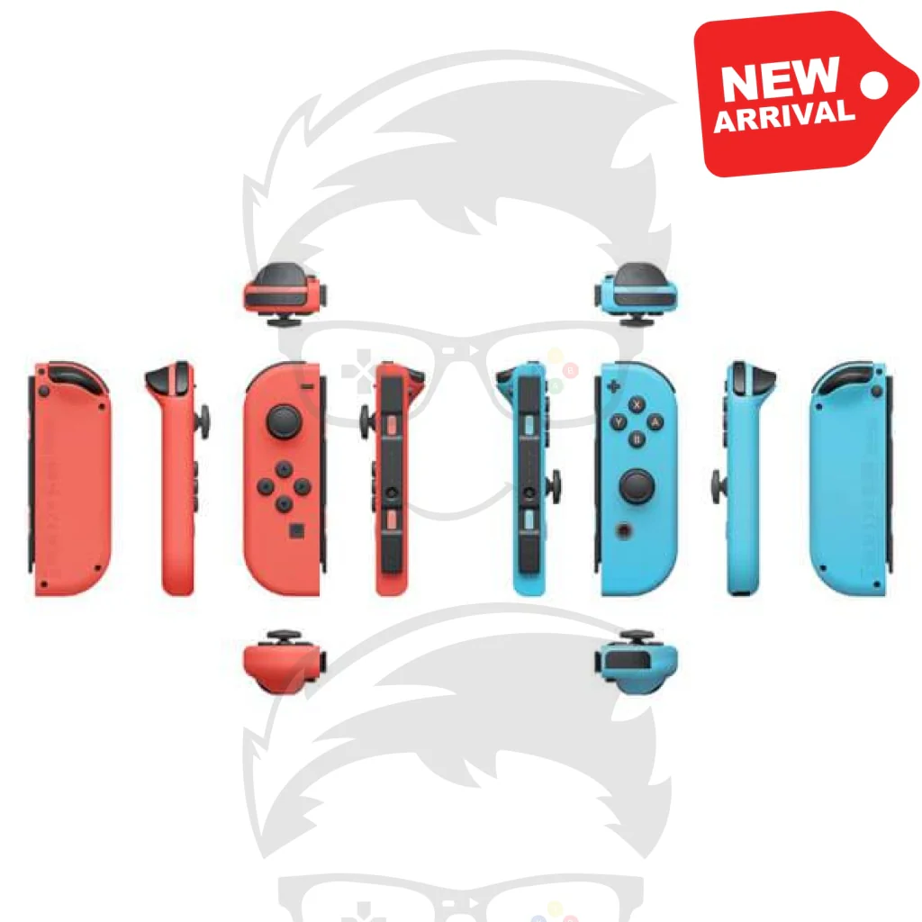 Joy-Con (L) / (R) Neon Red and Neon Blue - Switch - Image 4