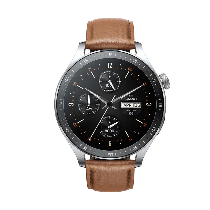Joyroom Classic Series JR-FC2 Pro Smart Watch (Answer/Make Call) - Brown - Image 2