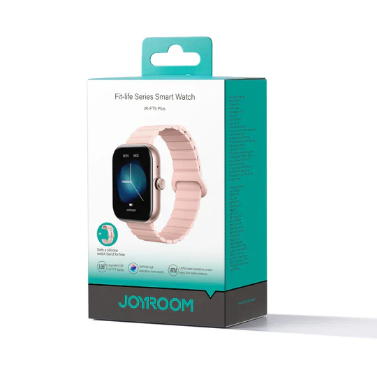 Joyroom Fit-life Series JR-FT5 Plus Smart Watch (Answer/Make Call) - Pink - Image 2