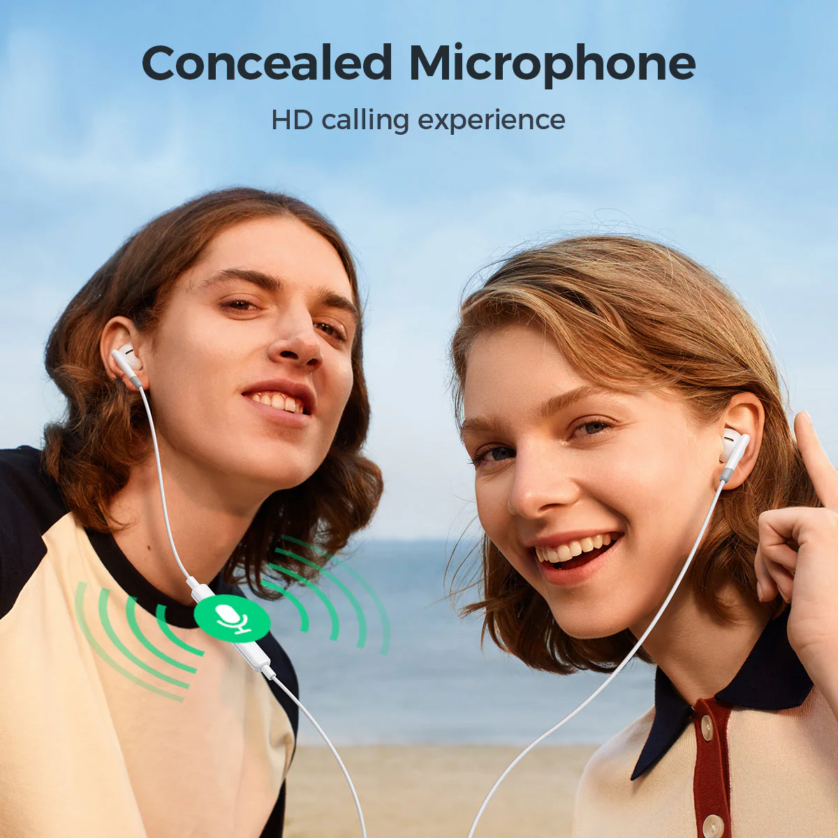 JOYROOM JR-EW01 Half -Ear wired Earphones - Image 5