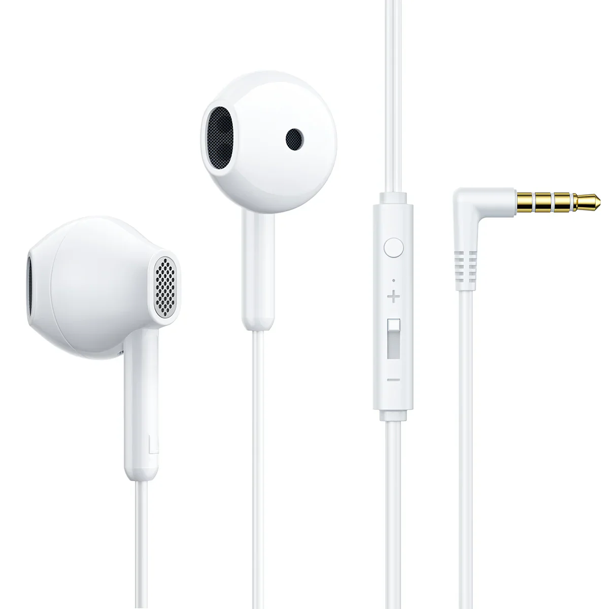 Joyroom JR-EW05 Wired Series In-Ear Wired Earbuds - White