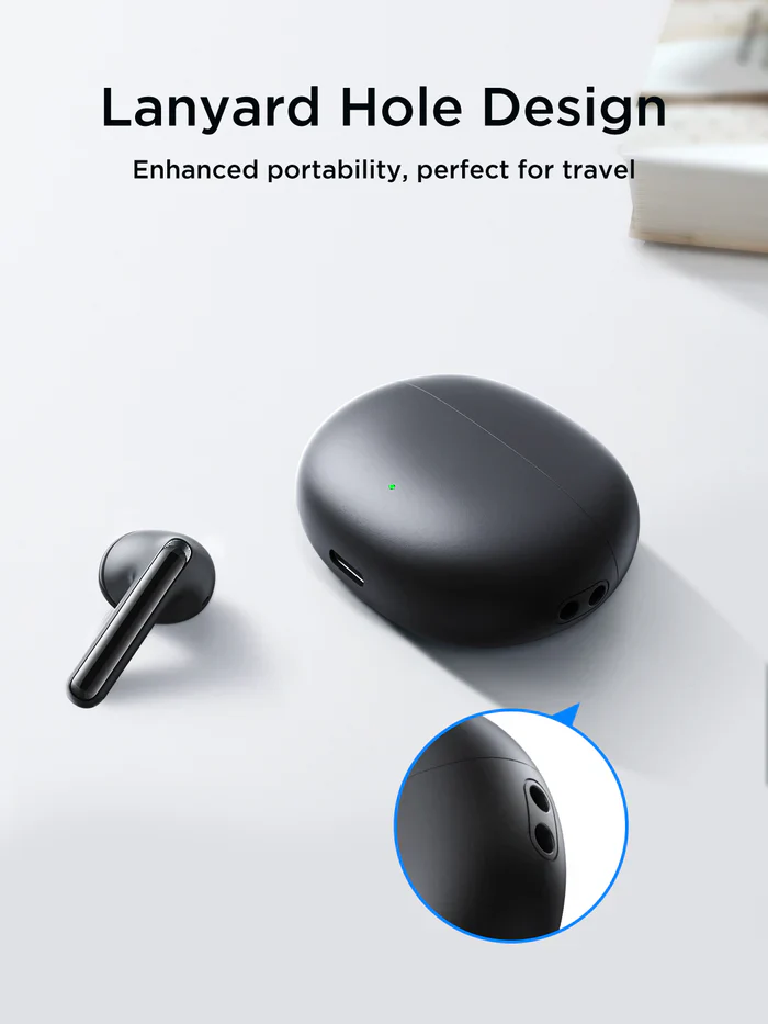 JoyRoom JR-FB2 Funpods Series TWS Earphones - Black - Image 2