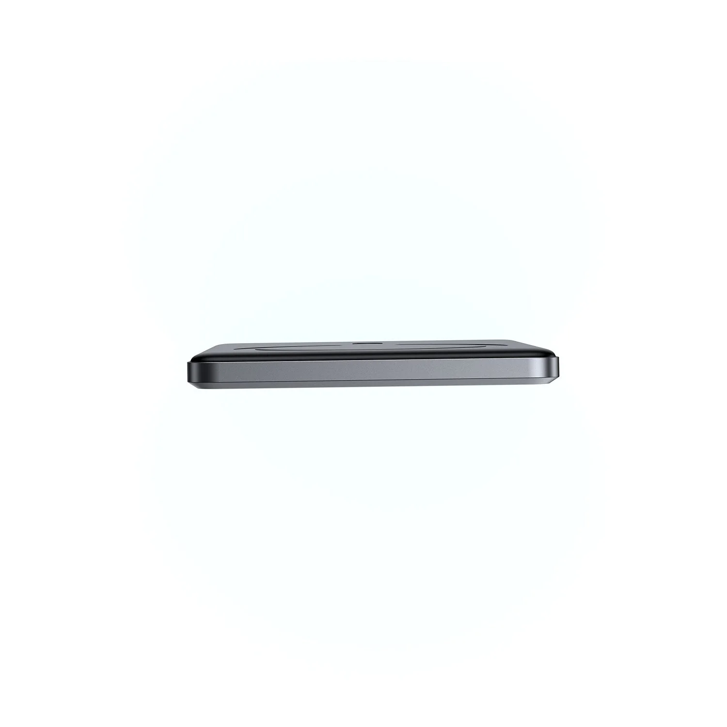 JOYROOM JR-PBM08 20W Ultra-Slim Metal Magnetic Wireless Power Bank 10000mAh Space Grey With Type-C to Type-C 60W 0.25m Cable-Black - Image 7