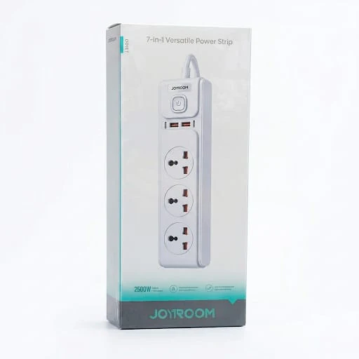 JOYROOM JR-TE1 7in1 VERSATILE POWER STRIP - Image 2