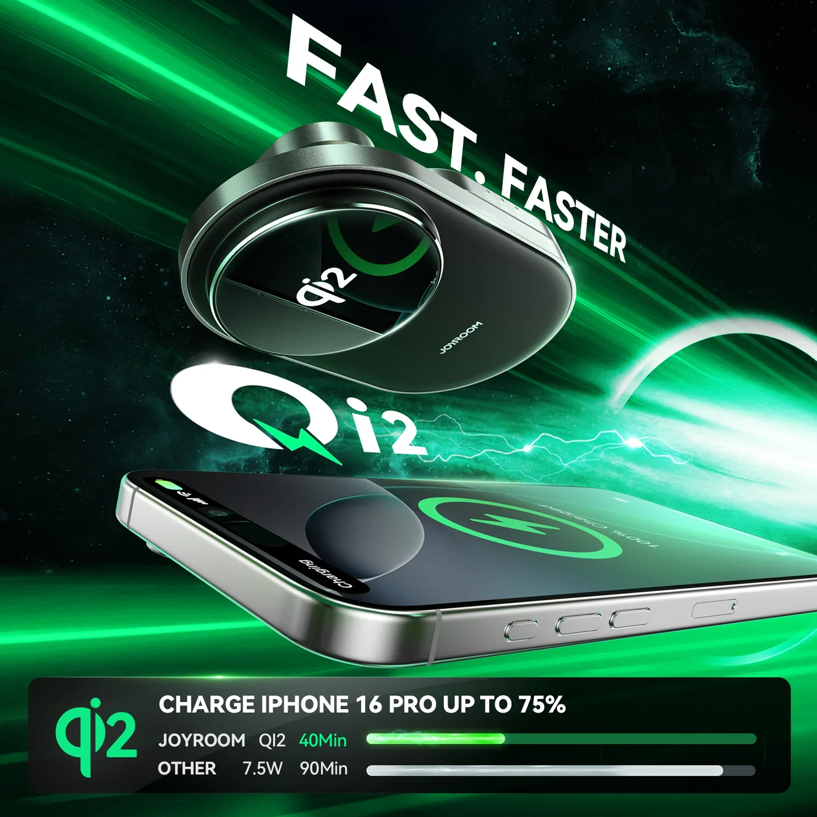 JOYROOM JR-W17 Qi2 3 in1 Wireless Charger - Image 5