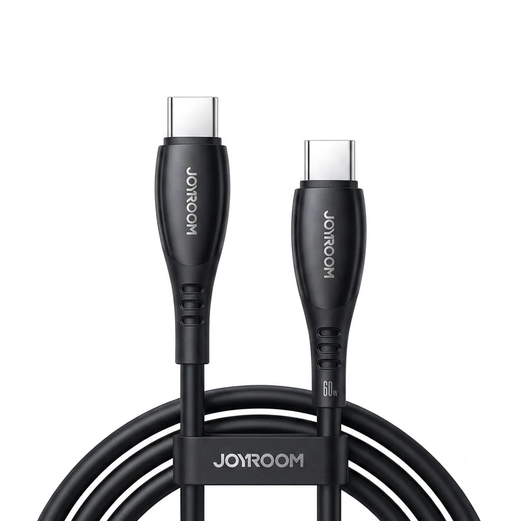 JOYROOM S-A59 Vibrant Series 60W Fast Charging Data Cable (Type-C to Type-C) - WHITE - Image 5
