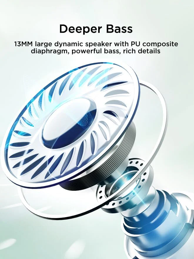 Joyroom T03S Pro Mac TWS Earphones - White - Image 6