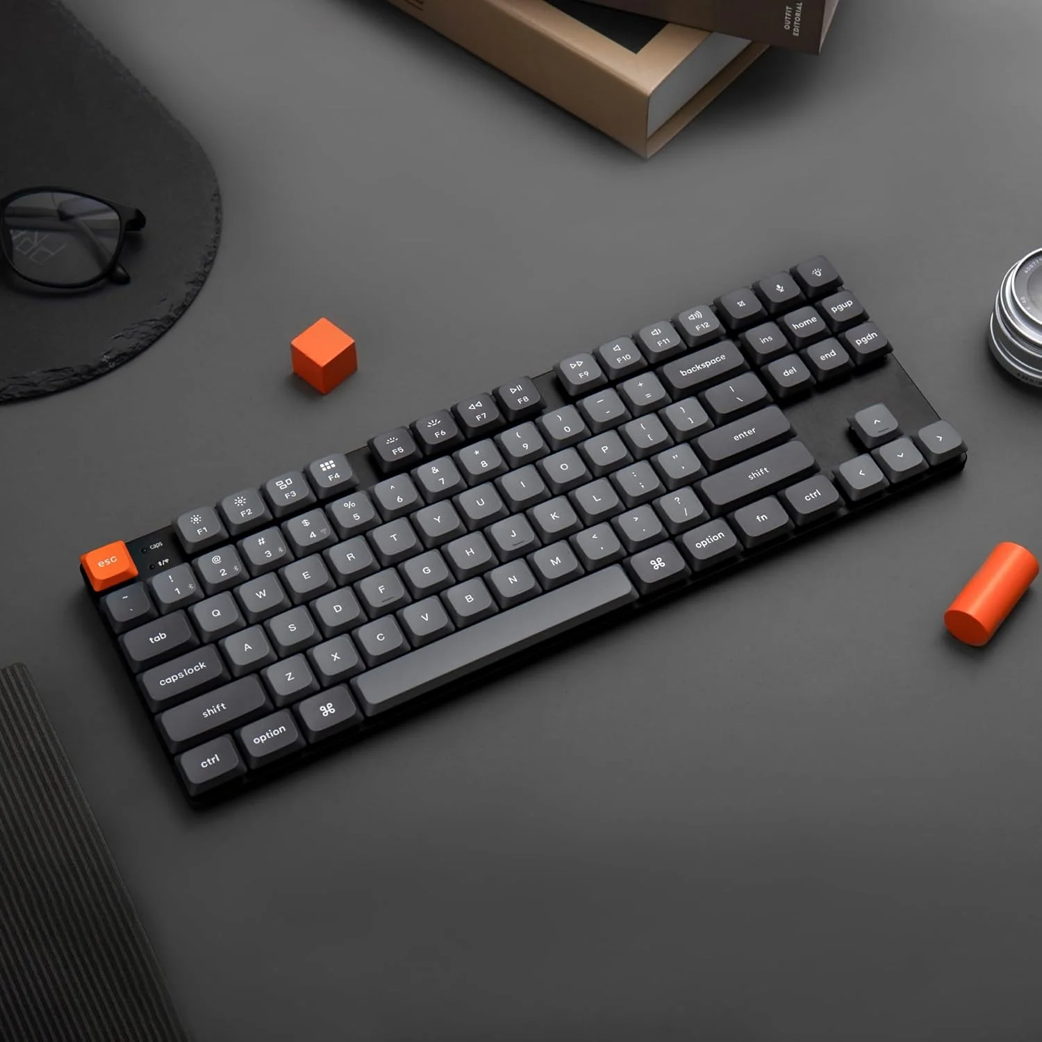 Keychron K1 Max Swappable Gateron RGB Backlight Red Switch Low profile Wireless Keyboard - Image 2