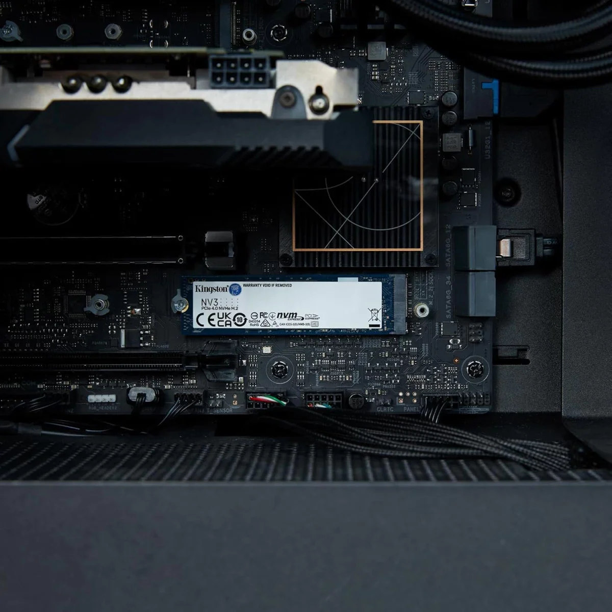 Kingston NV3 4TB M.2 2280 NVMe PCIe Gen 4x4 Internal SSD Up to 6000 MB/s - Image 2