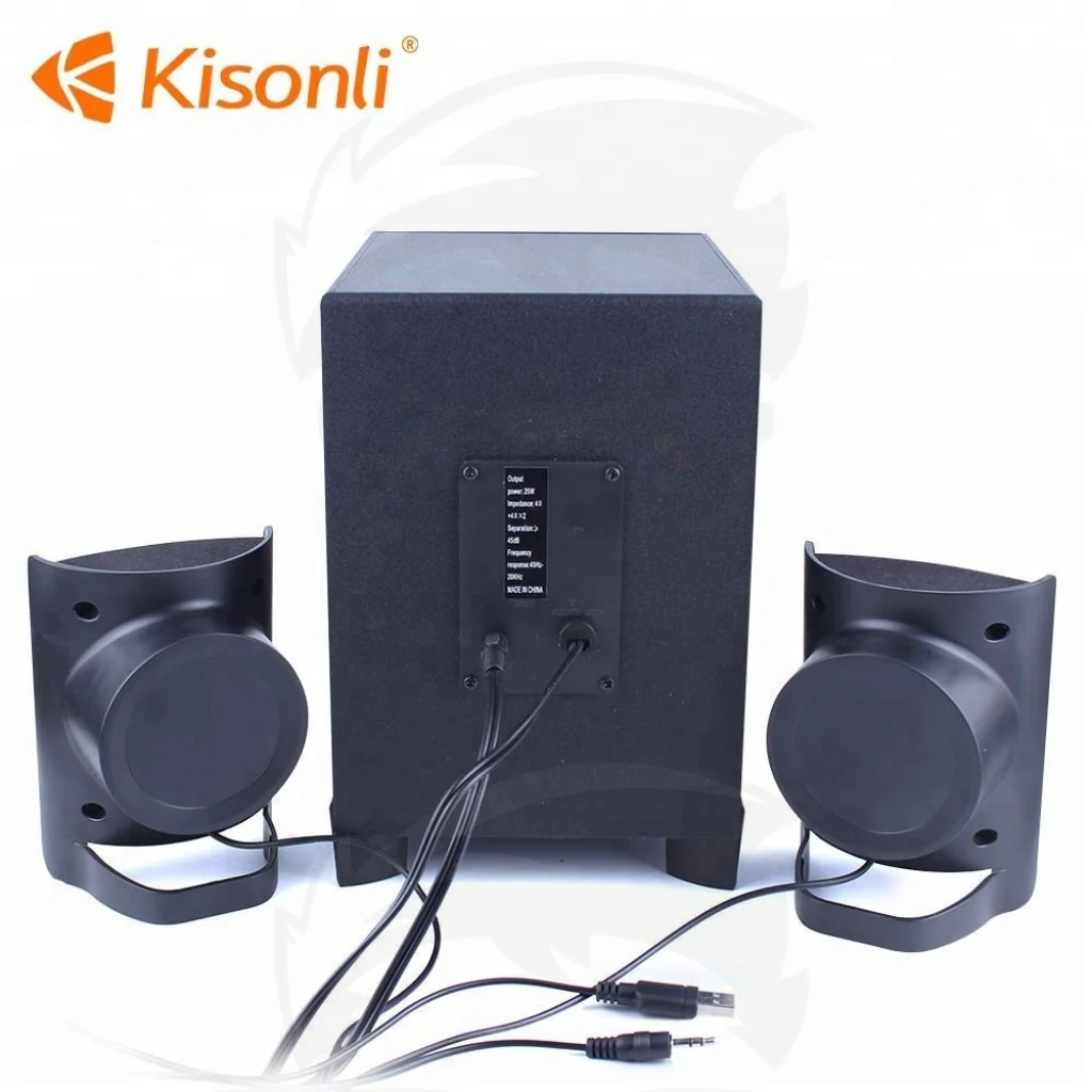 Kisonli TM-6000U USB 2.1 Multimedia BT Speaker (Black) - Image 5