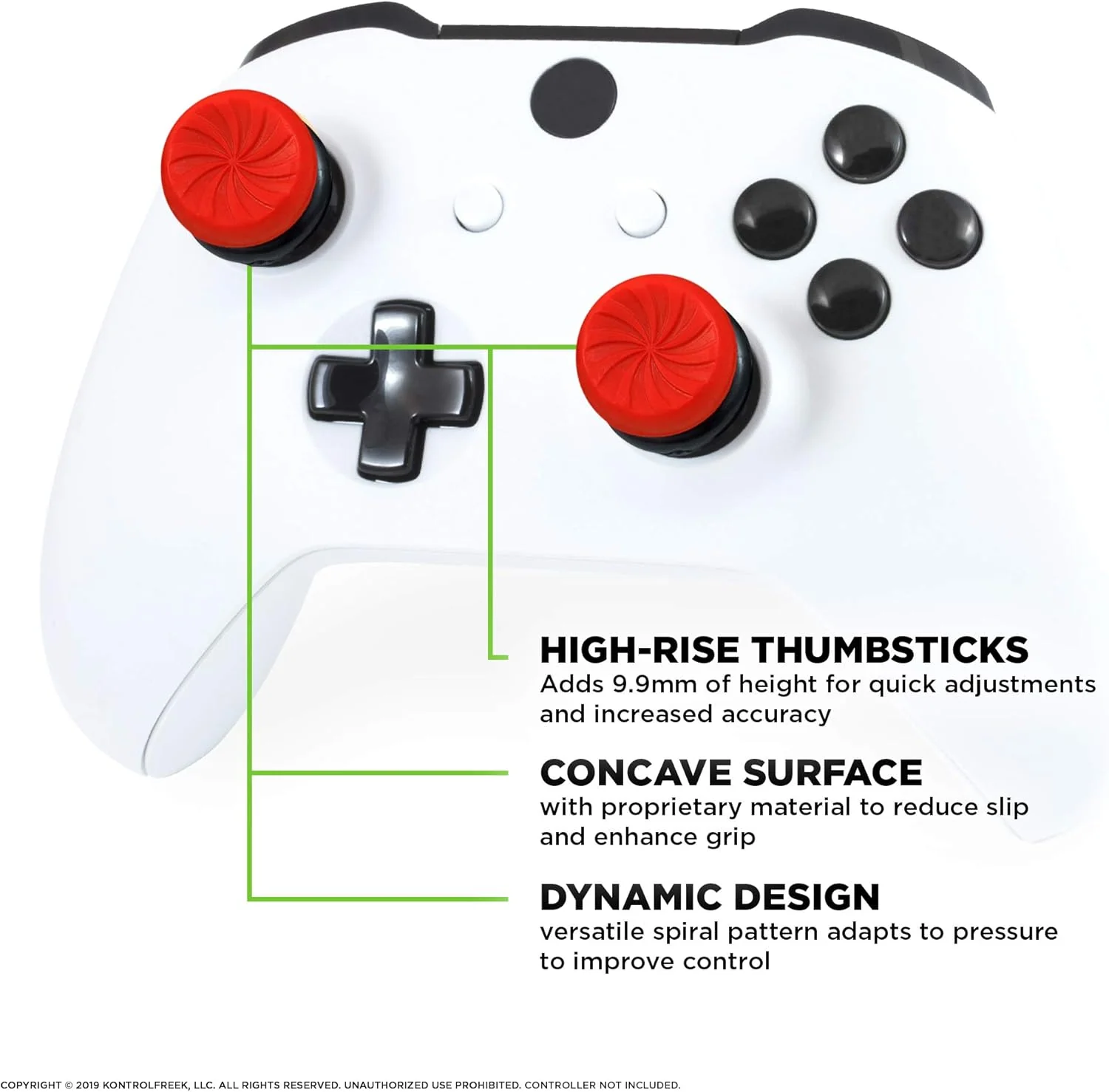 KontrolFreek FPS Freek Inferno for Xbox One and Xbox Series X Controller - Image 4