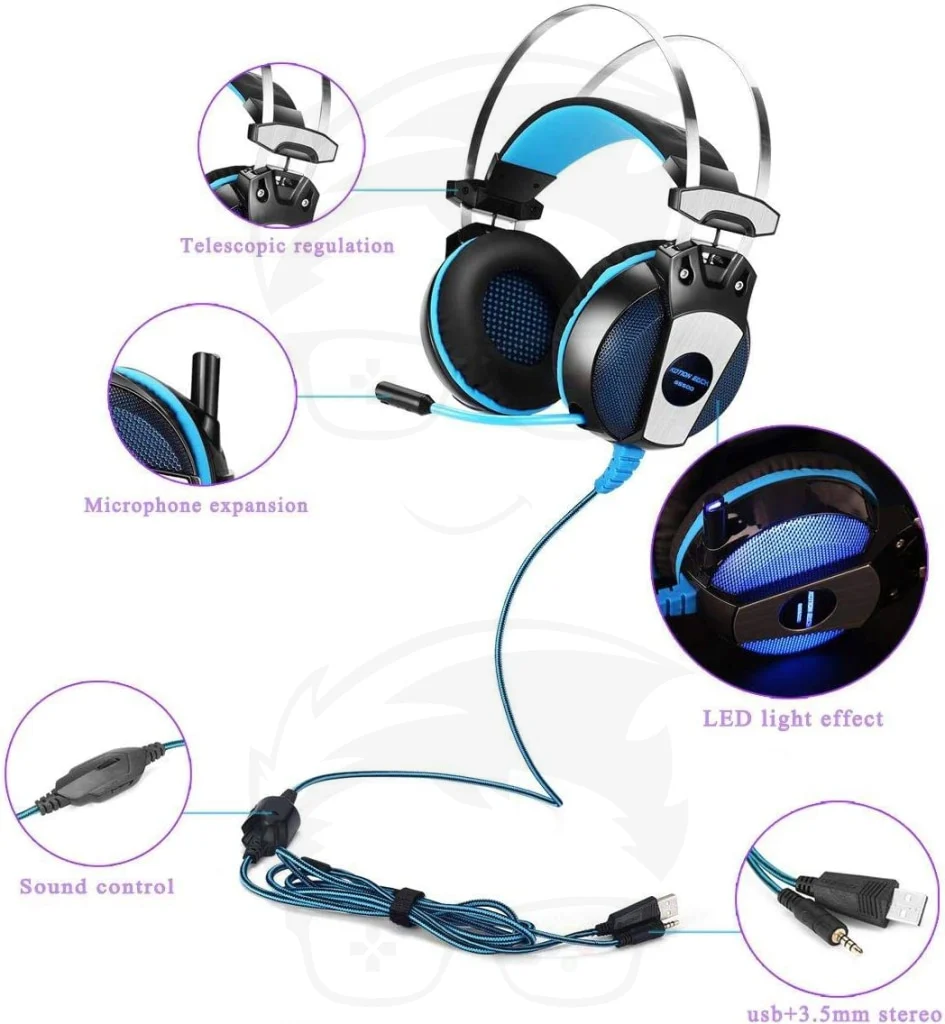 Kotion Each GS500 Surround Gaming Headset - Image 5
