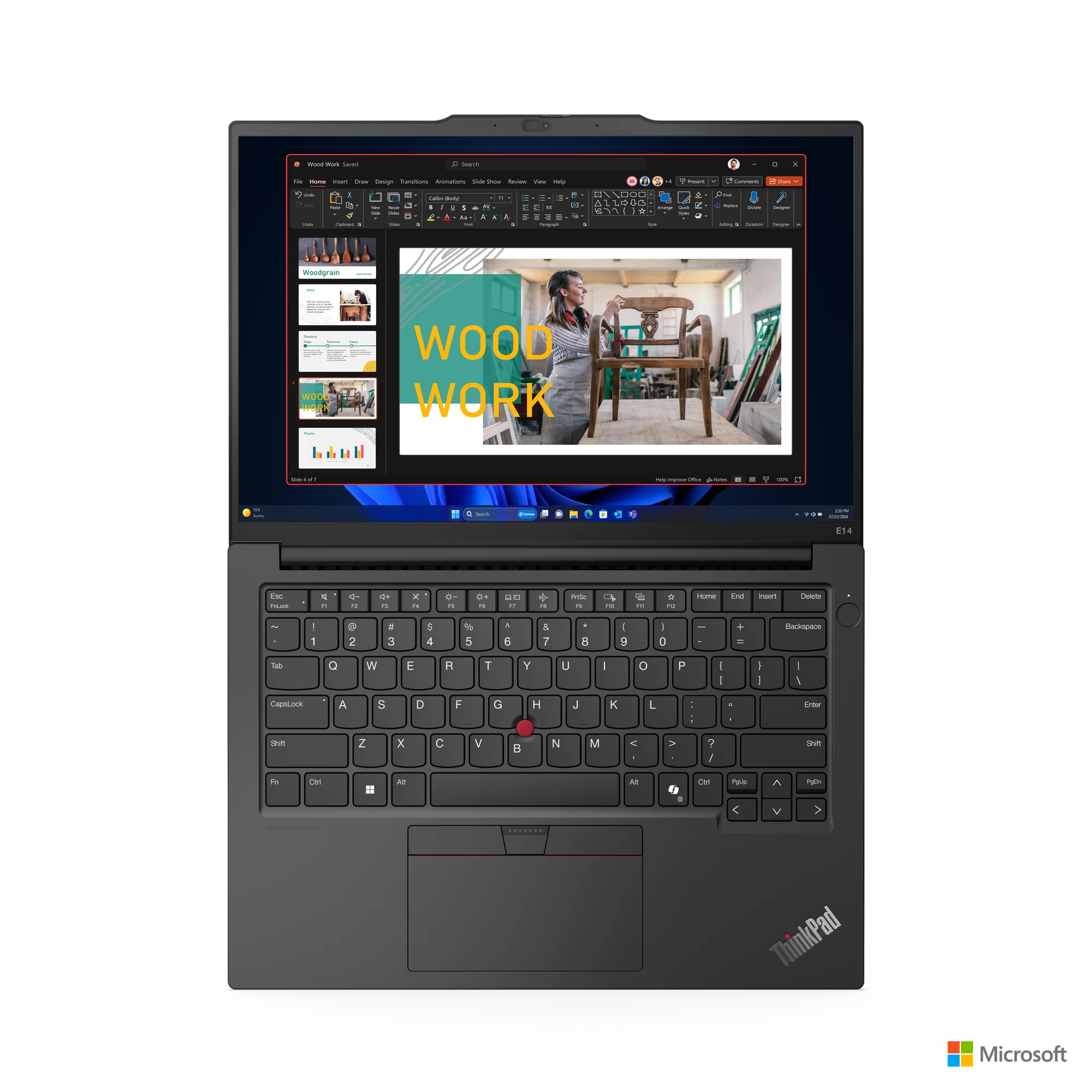 Lenovo ThinkPad Edge E14 Gen6 Intel Ultra 7 155H 16Core DDR5 & backlit Keyboard Business Laptop - Image 5