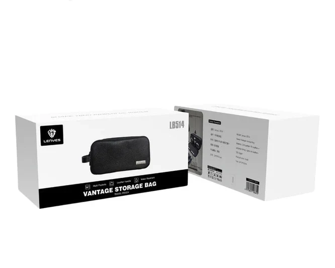 LENYES LB514 Vantage Travel Bag - Black - Image 2