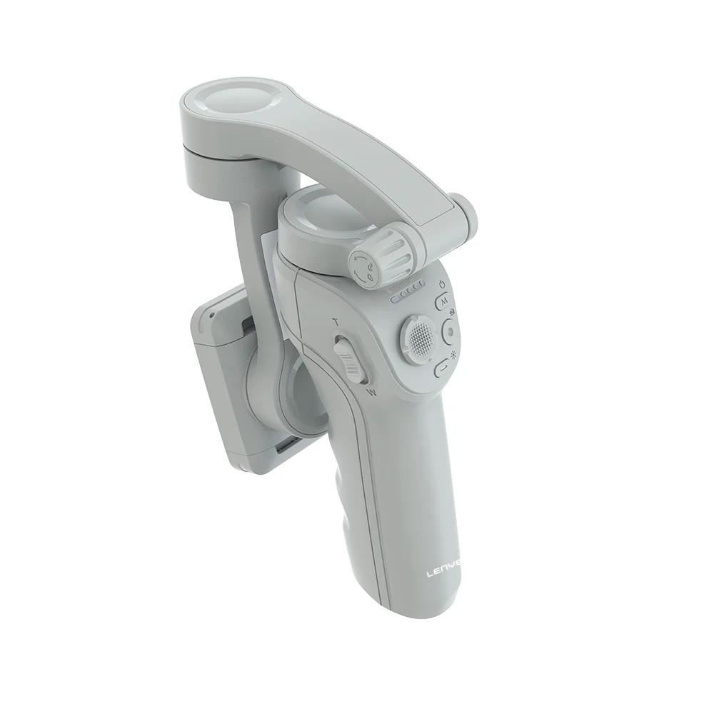LENYES LPH105 Portable M01 3-Axis Handheld Gimbal Stabilizer - Gray - Image 2
