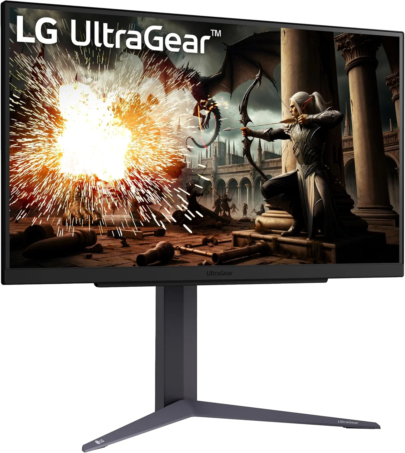 LG 27GS75Q-B UltraGear™ 27"QHD (2K) 200Hz 1ms G-Sync Compatible IPS Gaming Monitor - Image 2