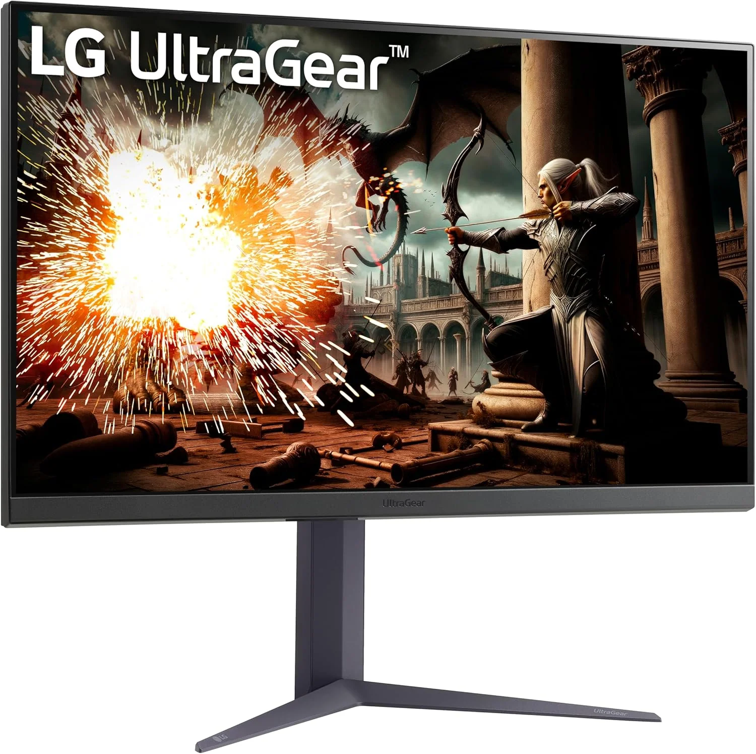 LG 32GS75Q-B UltraGear 32" QHD IPS 180Hz 1ms Gaming Monitor - Image 3