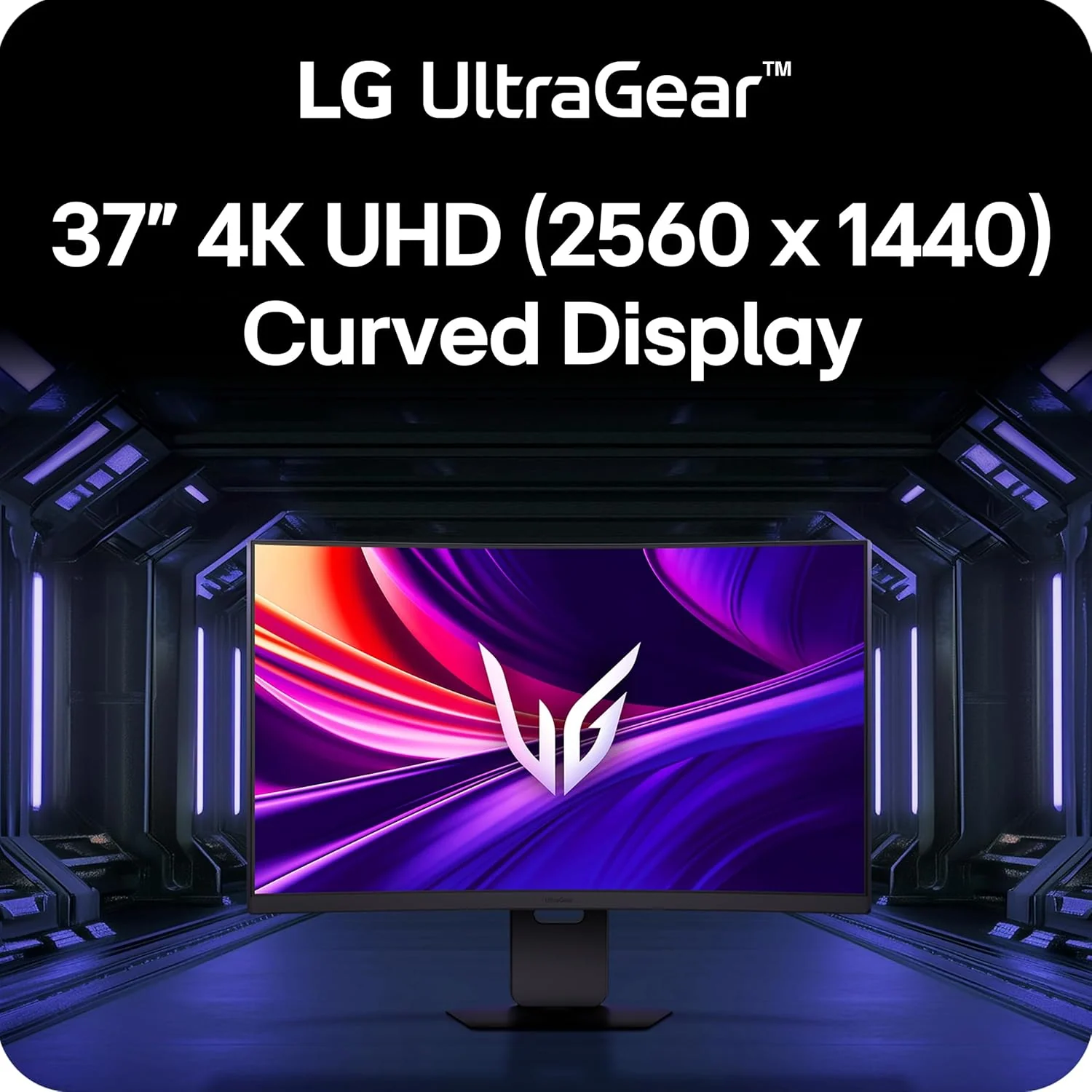 LG 37G800A-B 37" UltraGear Curved 4K 165Hz 1ms UHD Gaming Monitor - Image 9