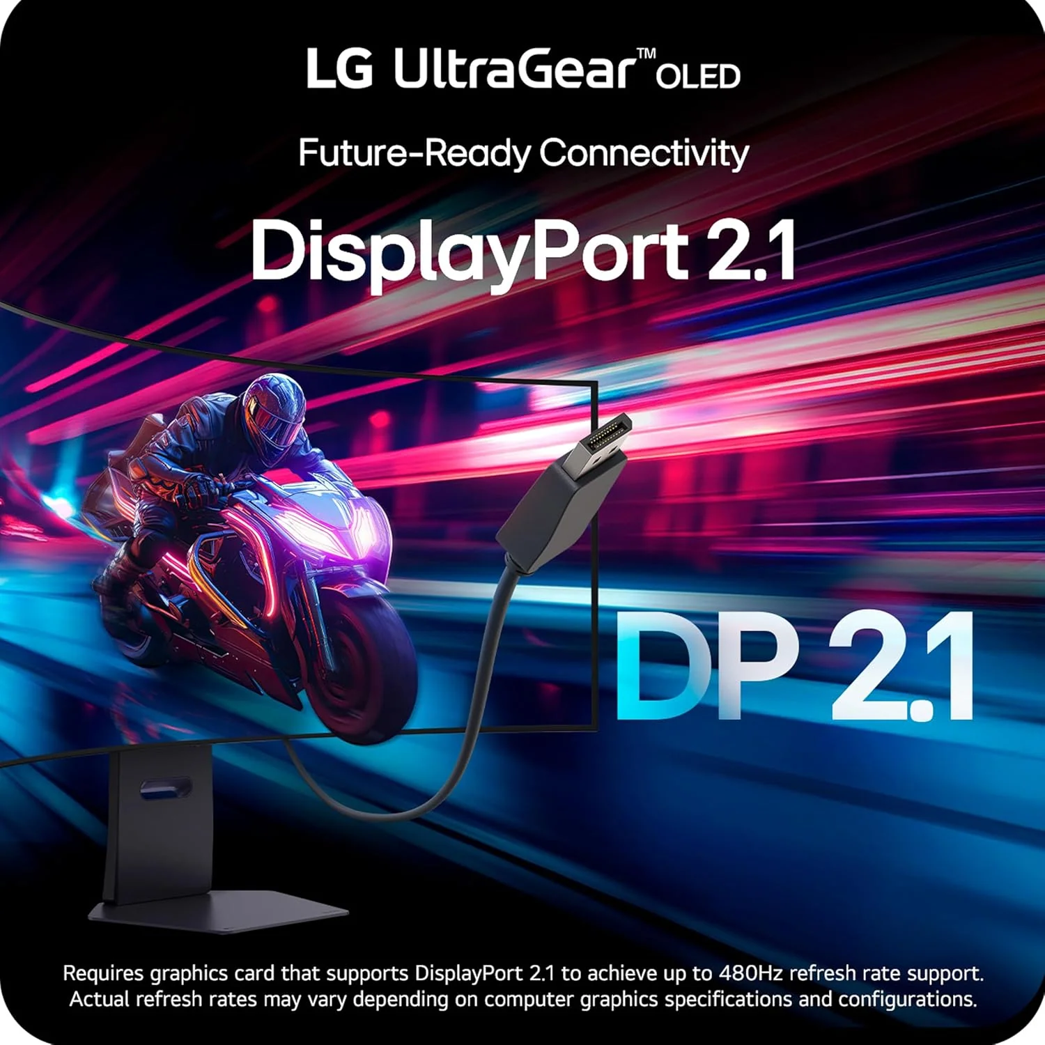 LG 45GX950A-B UltraGear™ 45” OLED 5K2K WUHD Gaming Monitor – 165Hz / 330Hz Dual Mode, 0.03 ms, G-SYNC - Image 12