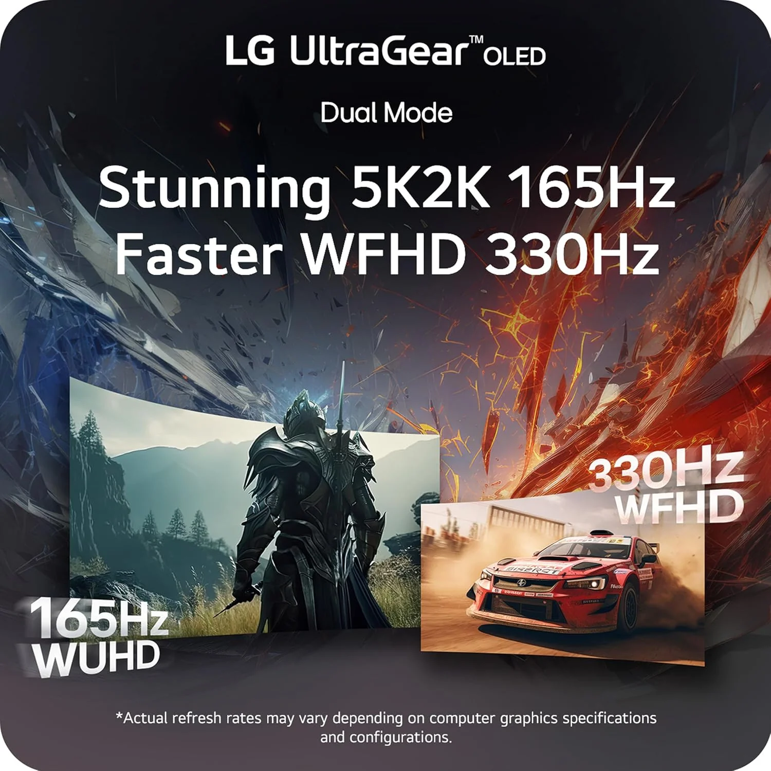 LG 45GX950A-B UltraGear™ 45” OLED 5K2K WUHD Gaming Monitor – 165Hz / 330Hz Dual Mode, 0.03 ms, G-SYNC - Image 14