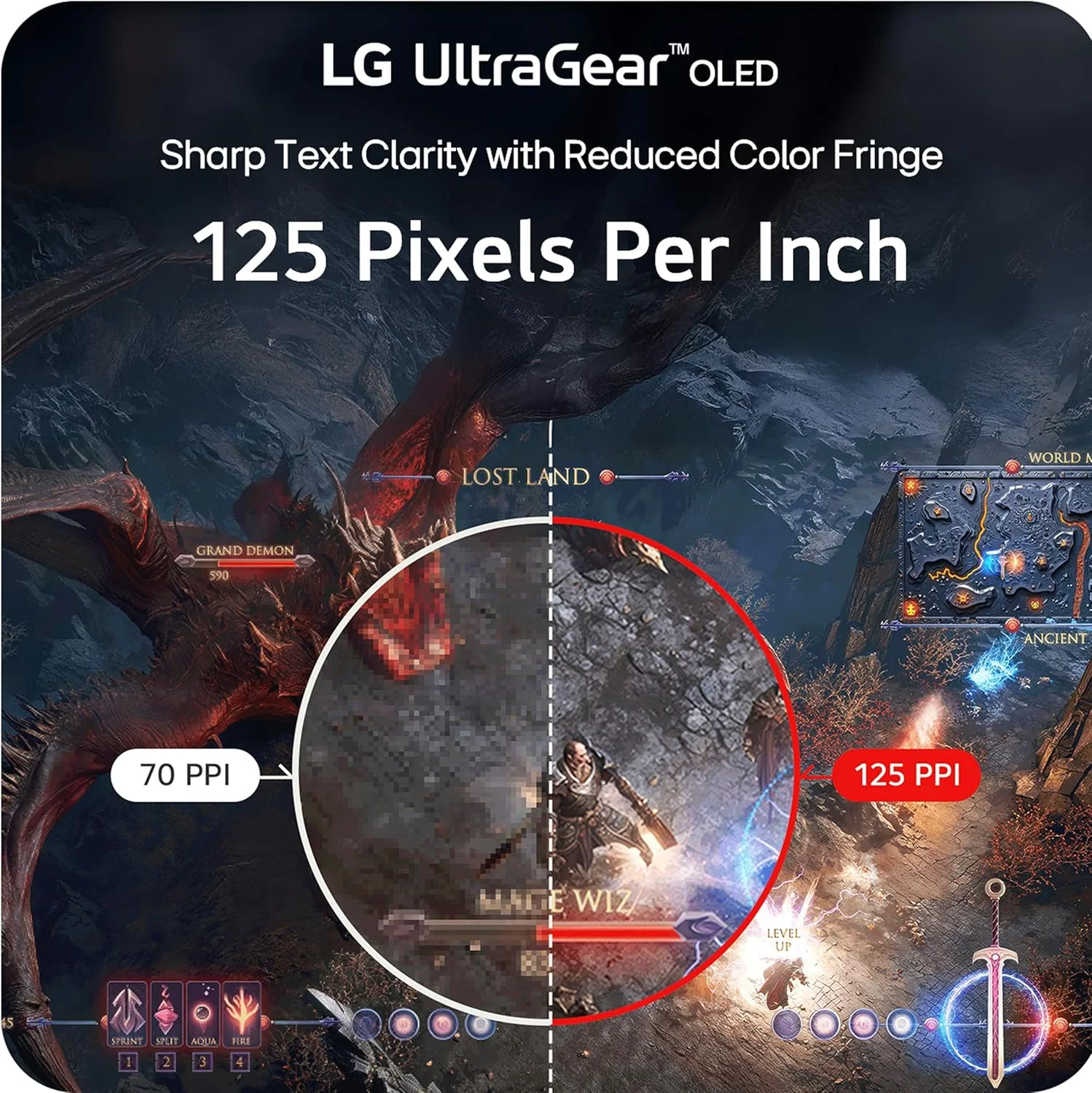 LG 45GX950A-B UltraGear™ 45” OLED 5K2K WUHD Gaming Monitor – 165Hz / 330Hz Dual Mode, 0.03 ms, G-SYNC - Image 3
