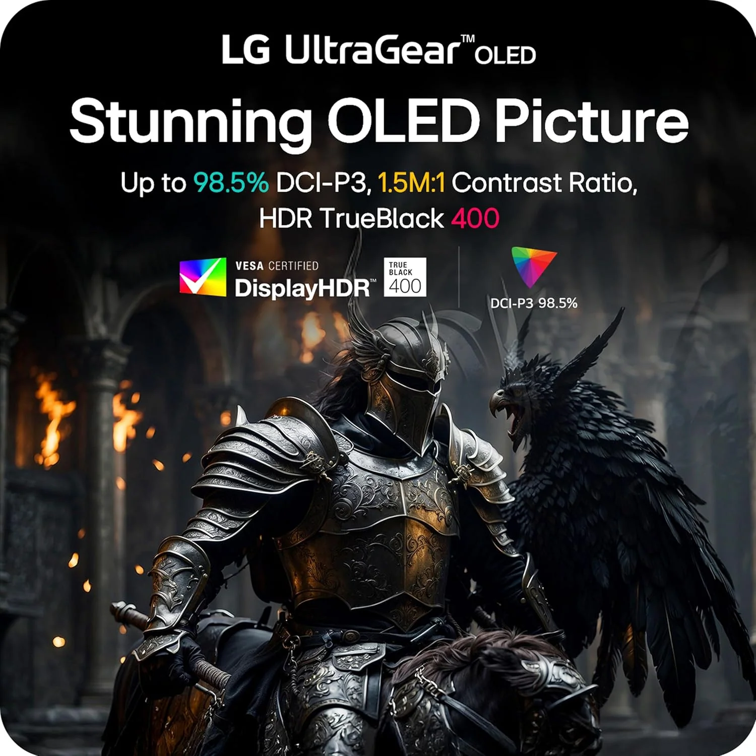 LG 45GX950A-B UltraGear™ 45” OLED 5K2K WUHD Gaming Monitor – 165Hz / 330Hz Dual Mode, 0.03 ms, G-SYNC - Image 4