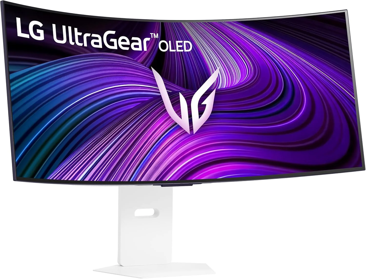 LG UltraGear 39” OLED WQHD 240Hz G-SYNC, FreeSync Premium webOS Curved Gaming Monitor - White - Image 3