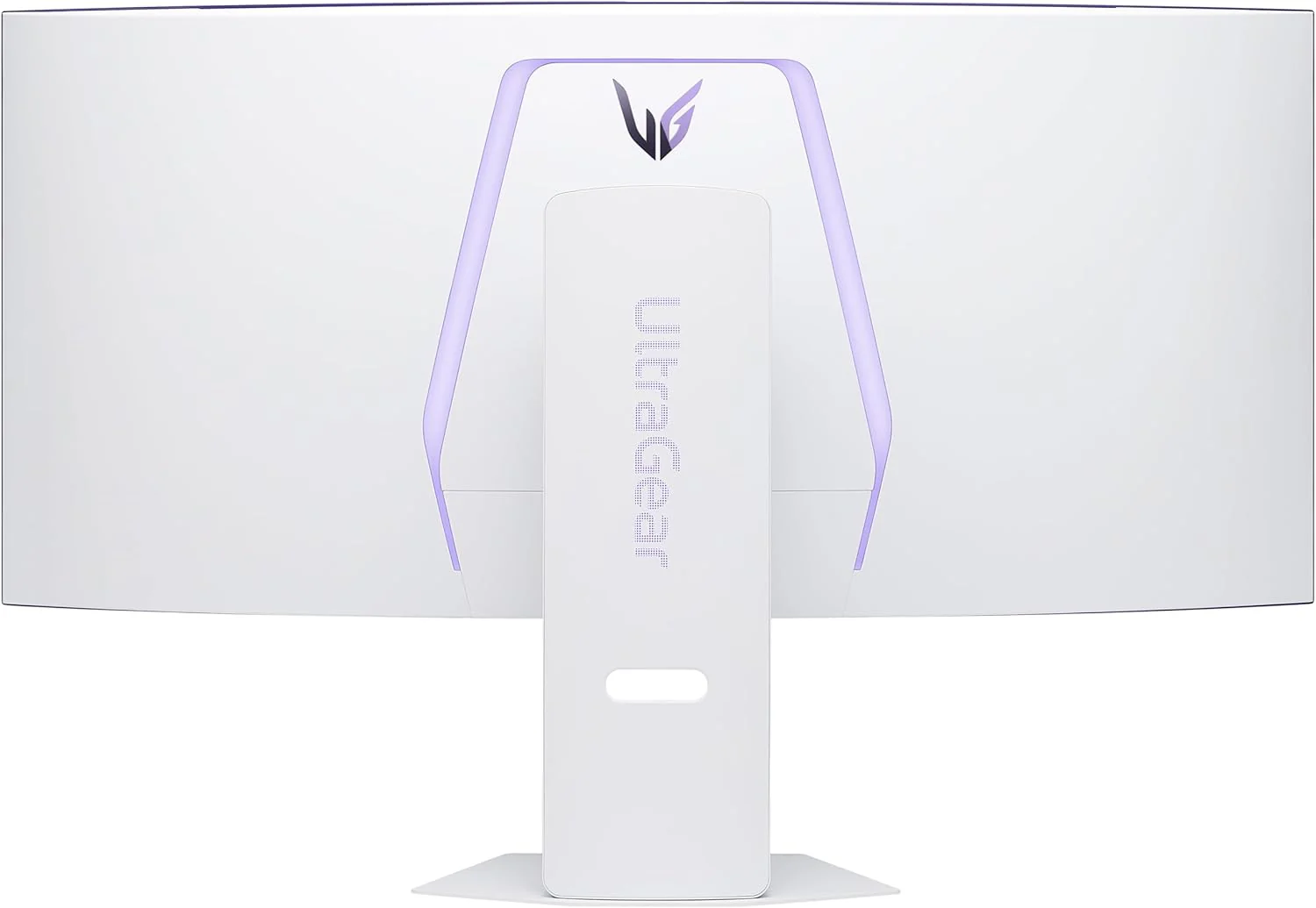 LG UltraGear 39” OLED WQHD 240Hz G-SYNC, FreeSync Premium webOS Curved Gaming Monitor - White - Image 5