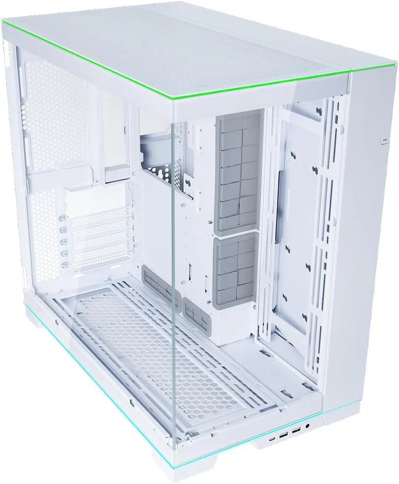 Lian Li O11 Dynamic EVO RGB Edition (White) Mid Tower 2 Sided Tempered Glass Gaming Case - Image 2
