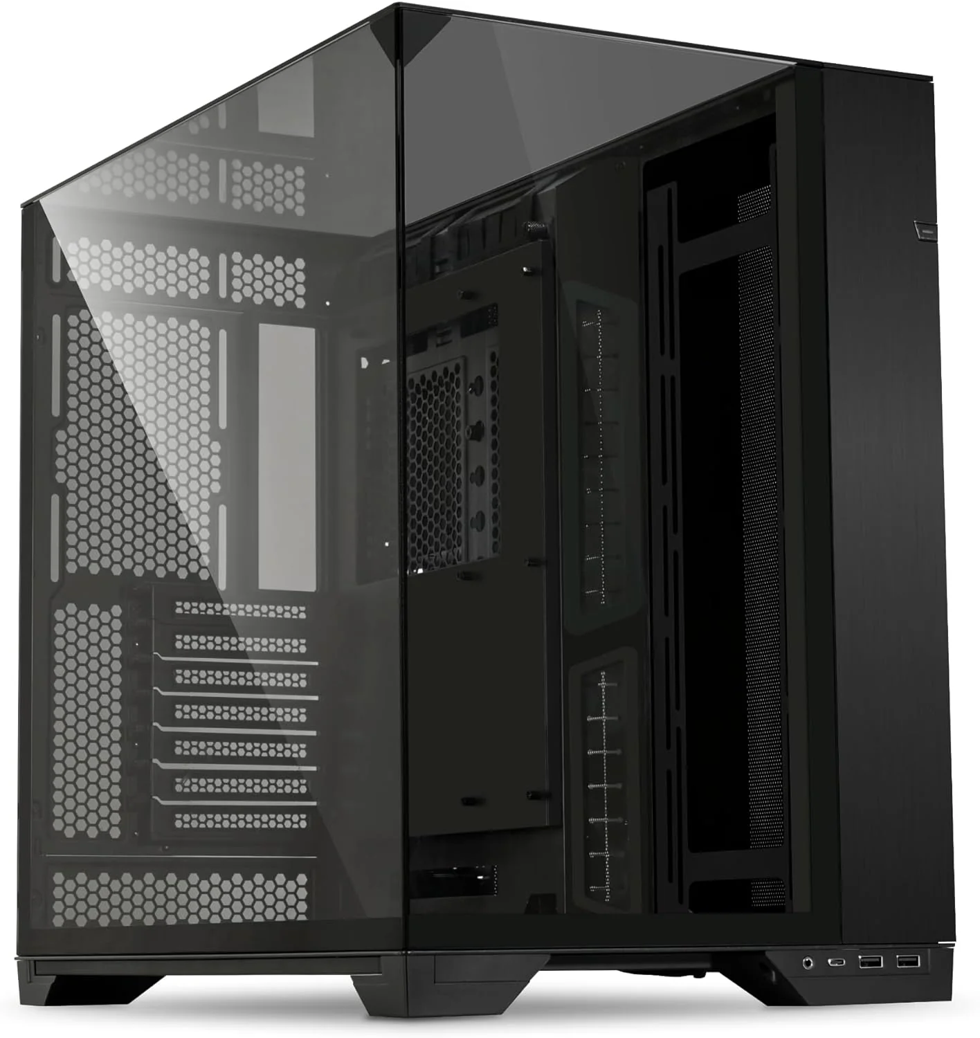 Lian Li O11 Vision -Three Sided Tempered Glass Panels  - Dual-Chamber ATX Mid Tower GAMING CASE - Image 7