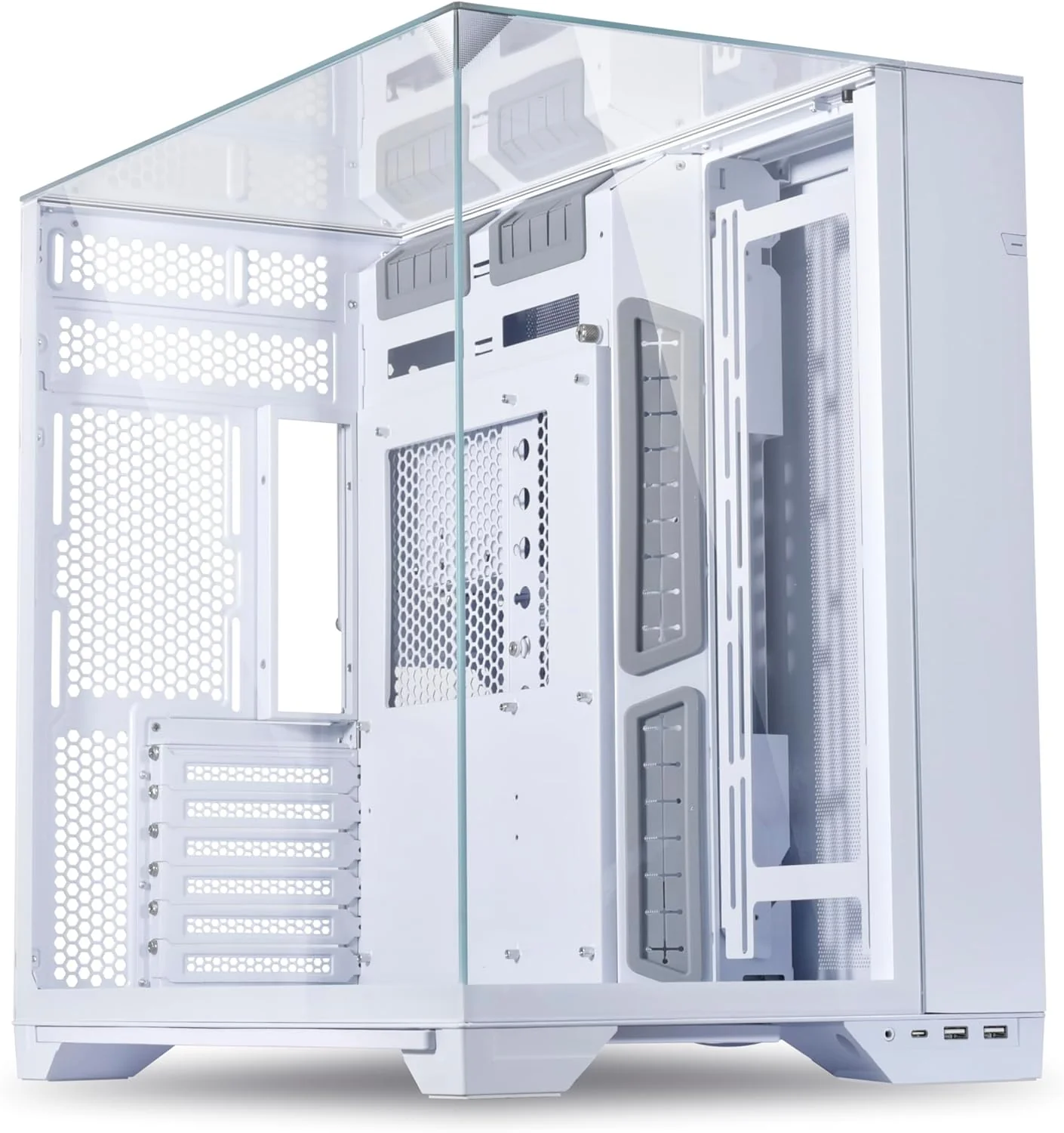 Lian Li O11 Vision -Three Sided Tempered Glass Panels  - Dual-Chamber ATX Mid Tower GAMING CASE - Image 8