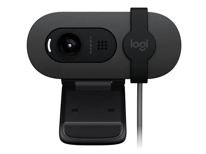 Logitech Brio 100 Full HD USB Webcam - Graphite