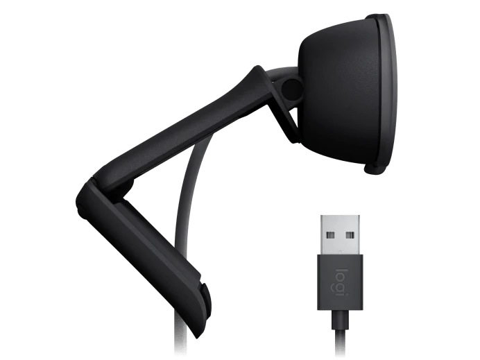 Logitech Brio 100 Full HD USB Webcam - Graphite - Image 3