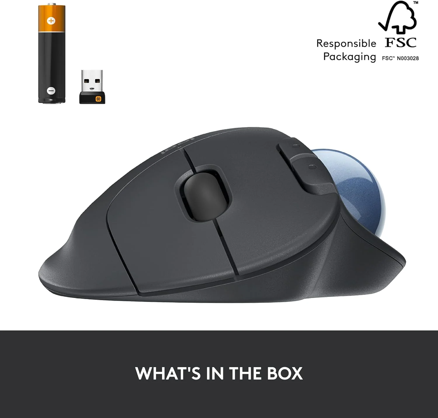 Logitech ERGO M575 Wireless Trackball Mouse - Image 4