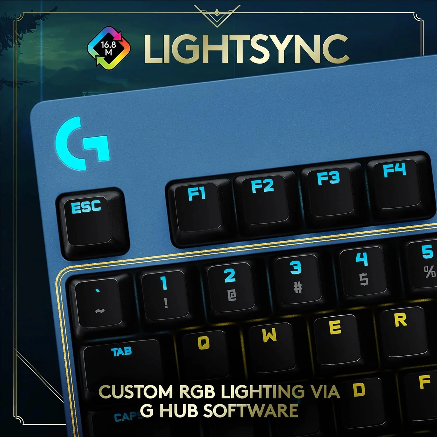 Logitech G PRO Tenkeyless , RGB League of Legends Edition Mechanical Gaming Keyboard - Image 5